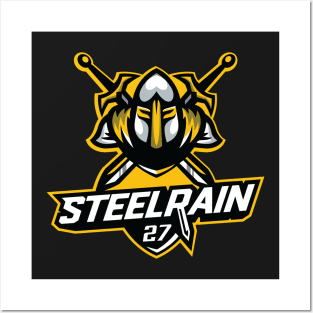 SteelRain27 Logo Full Posters and Art